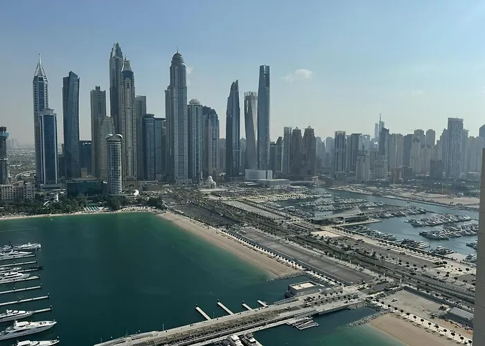 2Br-Beach Access - Stunning Marina&Palm View